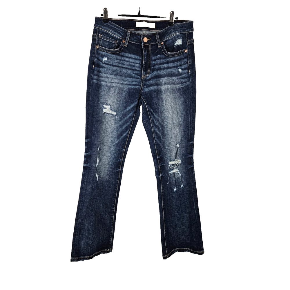 Buckle BKE Payton Universal Fit Bootcut Jeans Womens 29x29.5 Mid Rise Distressed